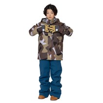 ONYONE(온요네) RESEEDA 스키웨어 주니어 JUNIOR SUIT 상하 세트 RES75005 159C637 BRWxOCN 160