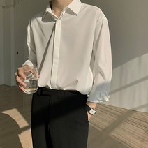 이지핏 차르르 베이직 멋진 오버핏 남성 시원한 카라 셔츠 남자셔츠 남자코디 데이트룩 상견례룩 단정한코디 정장룩 직장인룩 신입코디 20대코디 30대코디 소개팅룯 남친룩 여름코디
