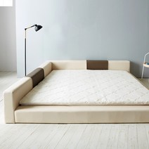 헤리코일 마미 오가닉코튼 패밀리침대용 대형 토퍼 1800 LK