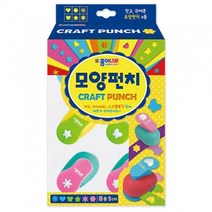 종이나라 모양펀치 소형 6종 - 34100 모양펀치 _ 3501209EA, $ 본상품선택