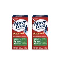 [Move Free] 무브 프리 Advanced Plus 글루코사민 관절 MSM 120정 x 2개