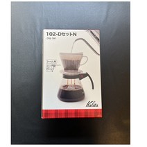 핸드드립세트 + 에스프레소 샷잔 2.5oz, 칼리타 102D 드립세트
