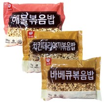 천일식품 해물볶음밥 300g+치킨데리야끼볶음밥 300g+바베큐볶음밥 300g