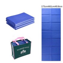 주짓수 매트 태권도장매트휴대용 접이식 요가 매트 PVC 홈 미끄럼 방지 주짓수 매트 태권도장매트 유도, 17 Q 173x61x0.8cm