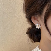 로운몰 14K 캐쥬얼 버블진주 귀걸이