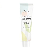 메이썸 에코솝 60ml 1 5개입 모음 젤형 천연비누 여드름 저자극 순한 휴대용 올인원 클렌징폼, 1개입