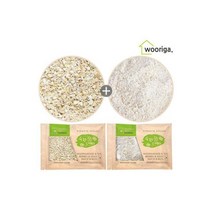 바로먹는 퀵 오트밀 1kg+오트밀가루 1kg