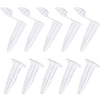 플랫 탑 스냅 캡 1000PCS 미니 원심 분리기 튜브 1.5 ㎖ Raduated 명확한 플라스틱 원심 분리기 튜브, 보여진 바와 같이, 하나
