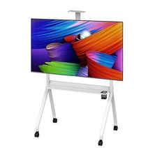 에스디엘 특대형 이동식 TV 스탠드 브라켓 W12, 화이트, W10(화이트)