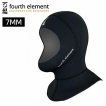 포스엘리먼트 FOURTH ELEMENT 7mm 콜드워터 후드 다이빙 다이빙모자, 사이즈, ML, 이미지참조
