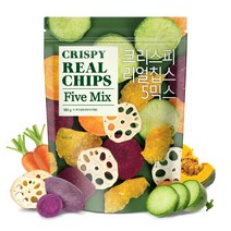 크리스피 리얼칩스, 180g, 6개