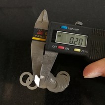 고압 세척기 세차 휴대용 펌프 산업용 분무 1개 두께 0.2 미리메터 스테인레스 스틸 플랫 와셔 초박형 가스, 17 6x11x0.2 (50Pcs)