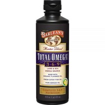 발린스 유기농 토탈 오메가 3 6 9 레모네이드 16 fl oz