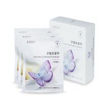 [꽃을담다] 구절초 꽃차 나비티백(3개입), 단품