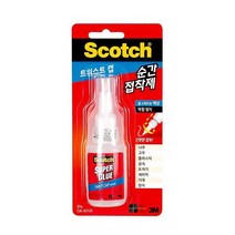 굳지않는 트위스트캡 액상형 순간접착제 액상본드 금속 액상접착제 도자기, 1개