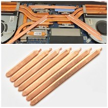램방열판 60mm300mm 순수 구리 CPU GPU RAM 히트 파이프 튜브 노트북 라디에이터 쿨러 플랫 싱크 컴퓨터 드, 13 200mm