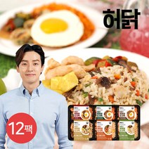 허닭 닭가슴살 볶음밥도시락 250g 6종 12팩, 05.볶음밥도시락 불닭볶음밥 12팩