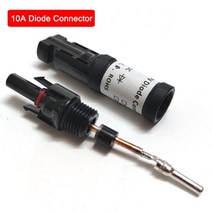 소켓 커넥터 10a 15a 20a 30a 태양 광 dc 다이오드 pv 플러그 태양 광 pv 시스템 용 방수 커넥터 태양 전지 패널 병렬 연결 보호, 오전 10시