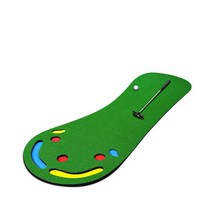 골프 연습 매트 인공 잔디 퍼팅 타격 미니 PGM 골프장, 브러시 버전-0.9x3m
