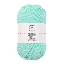 니뜨 코튼돌 뜨개실(50g) (10+1) [뜨개실도안제공] 면혼방실 인형실 소품실 초보코바늘실 코바늘실 블랭킷실 뜨개실 털실 가방실 손뜨개실, 28_파스텔아쿠아