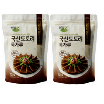 명인의묵 도토리묵가루, 500g, 2팩