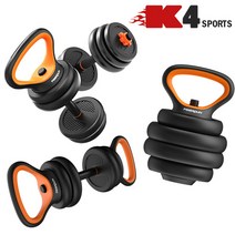 [KT알파쇼핑]K4스포츠 케틀벨 덤벨 25KG 아령 바벨 푸쉬업바 웨이트(K4-101)