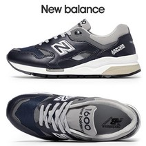 뉴발란스 1600 레거시 스니커즈 네이비 CM1600LV