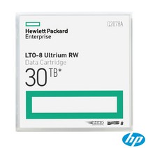 HP총판 Q2078A LTO8 30TB GEN8 GEN8 Ultrium8 바코드라벨포함
