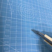 데스크 재단판 커팅매트 칼판 A3, 단품없음