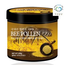 푸른들판 [푸른들판] 국내산 벌화분 비폴렌 200g(통), 1
