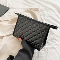 클래식 가방 데일리 누빔 고급 명품 가성비 가죽 대형 미니 직장인 대학생 여성용 클러치백