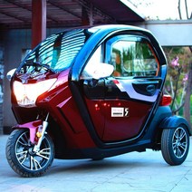 전기 삼륜차 바이크 전동차 3륜 세발 충전식 전동 전기차 오토바이, 60V, 화이트 (썸네일참조)