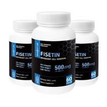 영제비티랩스 피세틴 500mg 99% 순도 60캡슐 3병, 3개