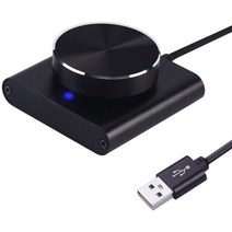 모듈 음성인식 인공지능 USB 컴퓨터 볼륨 컨트롤러 멀티미디어 PC 스피커 외부 오디오 조절 노브 블랙 액세서리, 03 C