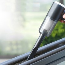 휴대용무선청소기 먼지제거청소기 브러시식흡입기, 블랙