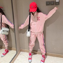 키즈목마 여아 봄신상 키즈 후드티세트 트레이닝복 초등학생 츄리닝 곰돌이 상하세트090