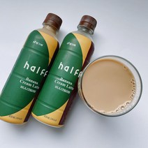 빙그레 하프커피 바나나크림라떼 페트음료 410ml, 31개