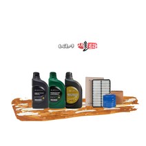 그랜드카니발 엔진오일 2.9 디젤, 카니발 4세대 KA4 2.2 디젤, 순정 0W30 6L 엔진오일, 오일필터, 6000ml