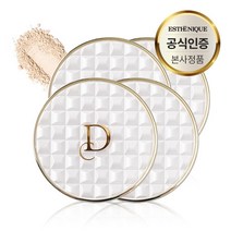 에스테니끄 달팽이 가벼운 모이스처 투웨이팩트 투웨이케익 트윈케익 팩트 21호(리필+퍼프증정), 4개, 16g