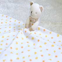 순면 아기 유아 신생아 어린이집 여름 낮잠 블랭킷 거즈 담요 천 기저귀 얇은 이불 속싸개, 18.아이스란드별핑크