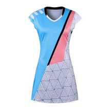 테니스 원피스 스커트 치마 골프 스포츠 배드민턴 여성 복장 짧은 소매 탁구 정장 러닝 소녀 요가 셔츠