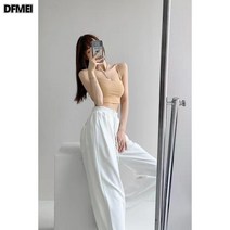 Mayfox엄정화 화사 제시 옷 트레이닝복 밴딩 스트링 팬츠