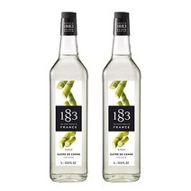 1883 케인슈거 시럽 1000ml 2개 카페 아이스티 에이드 쉐이크 슬러시 프라프치노