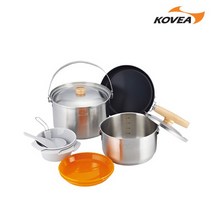 코베아 디럭스 스텐레스 코펠 L / KECU9PS-02