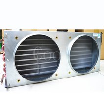 냉각 저장 공랭식 콘덴서 1/2 hp 6 사각형 증발기 냉각기 구리 튜브 알루미늄 핀 냉동 장비, 01 Black