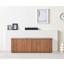 Sunshine 인테리어 벽판 거실장 낮은 서랍장 티비선반 다이 w1200, 오크