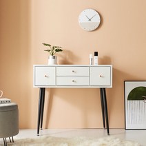 뷰티스 콘솔 화장대 900, 화이트블랙