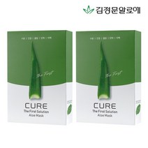 김정문알로에 [김정문알로에] 큐어 알로에 마스크팩 시즌2 20매