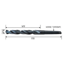 공작 테이퍼드릴 MT3 23.5mm 165mm SKH 51 M2, 쿠팡 블루마켓 본상품선택