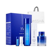 미샤 NEW 수퍼아쿠아 울트라 히알론 스킨 에센스 200ml + 에멀전 130ml 크림 70ml 기획세트, 2세트